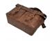 Professional Photographer DSLR Leather Camera Bag with Insert divider vintage messenger Bag leather shoulder Bag